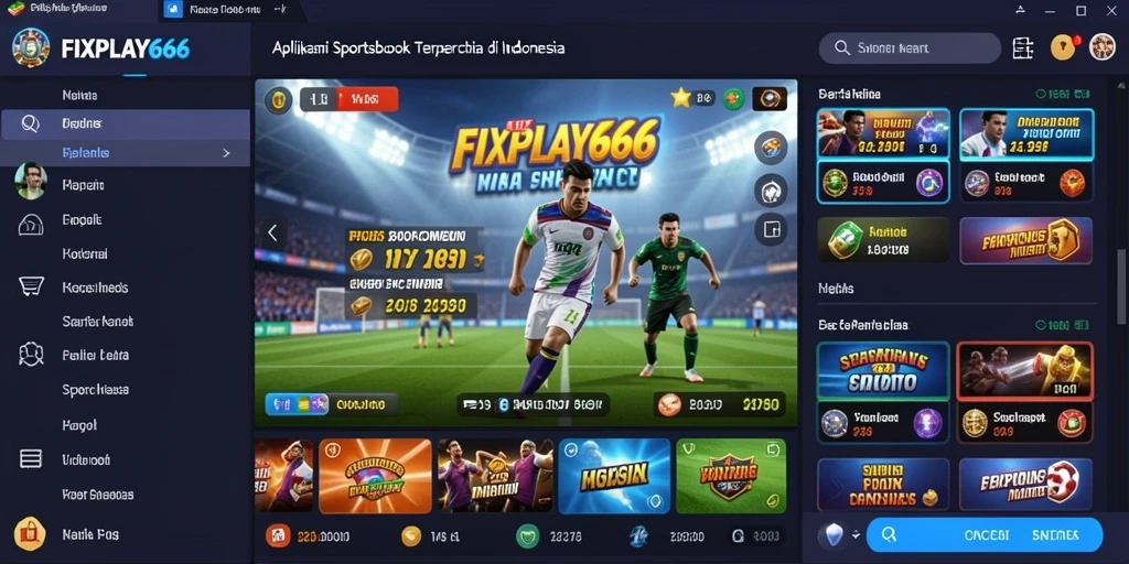 Tampilan gameplay taruhan olahraga di FIXPLAY666.