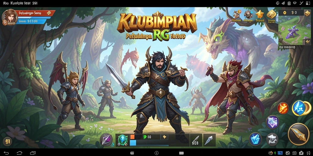Tampilan gameplay KLUBIMPIAN menghadirkan petualangan seru dan grafik yang memukau.