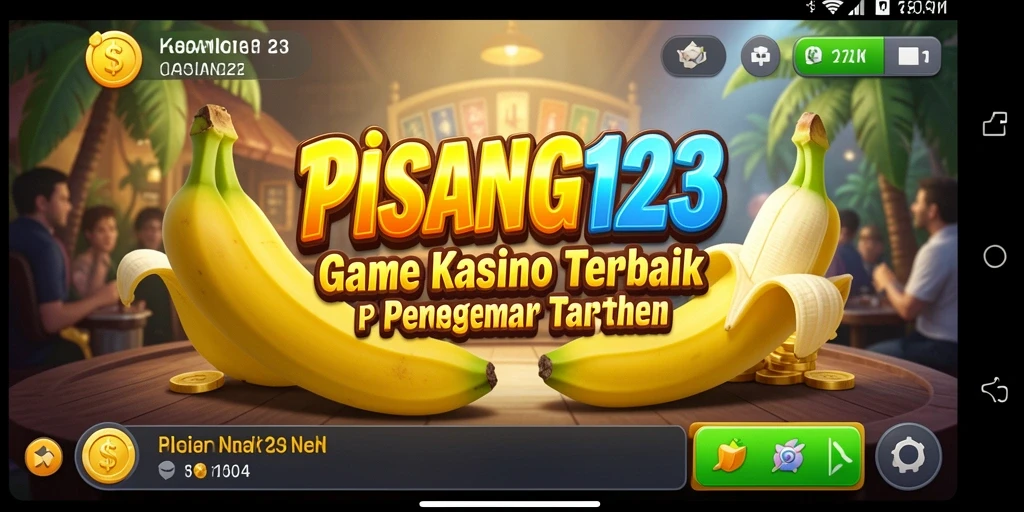 Screenshot menampilkan gameplay menarik dari PISANG123.