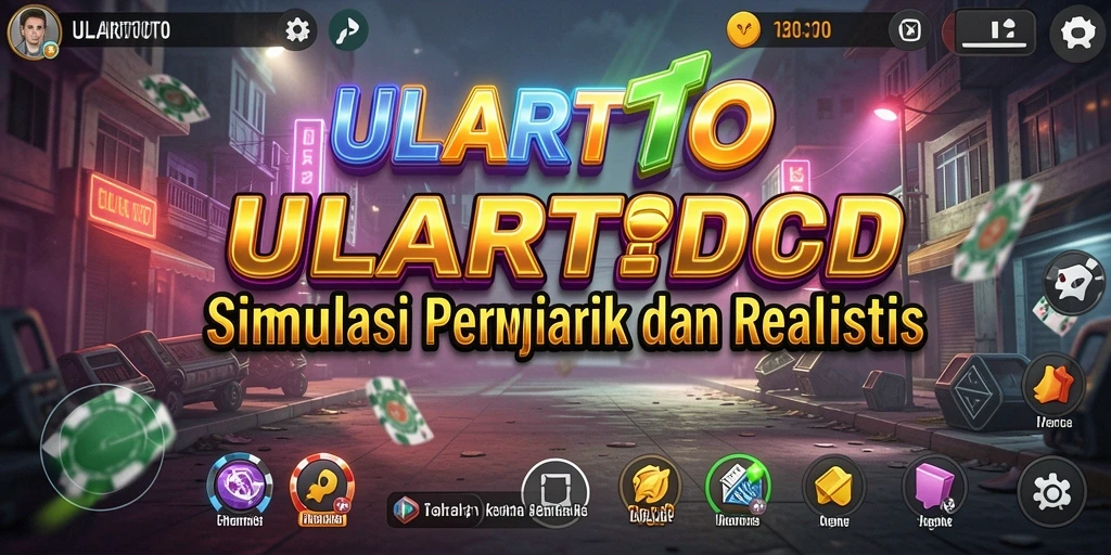 Tampilan gameplay ULARTOTO yang mendebarkan dan interaktif.