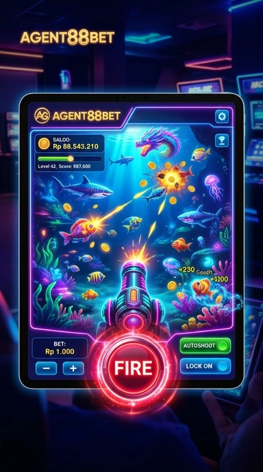 Pengguna menikmati navigasi mudah dalam aplikasi agent88bet.